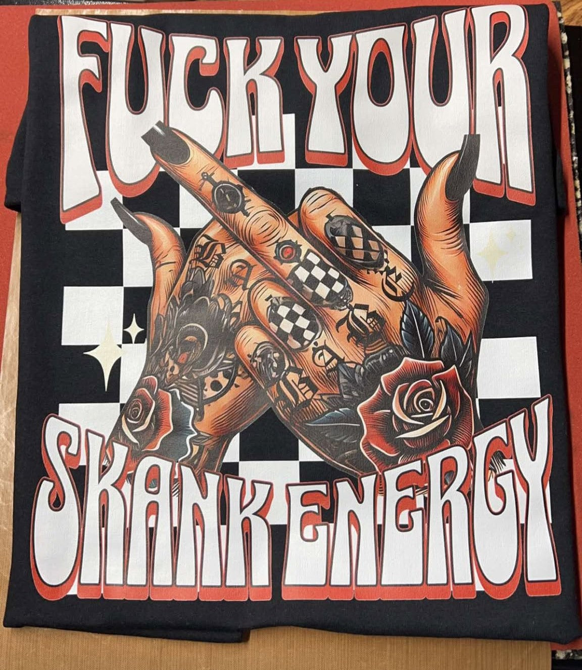 Fuck Your Skank Energy Cotton T-shirt