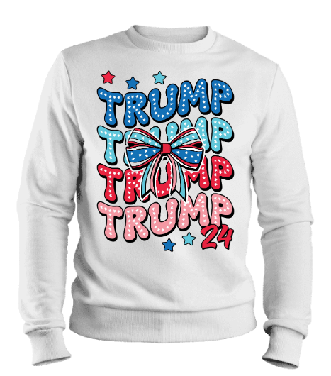 Trump Trump Trump Trump Crew Neck Sweatshirt