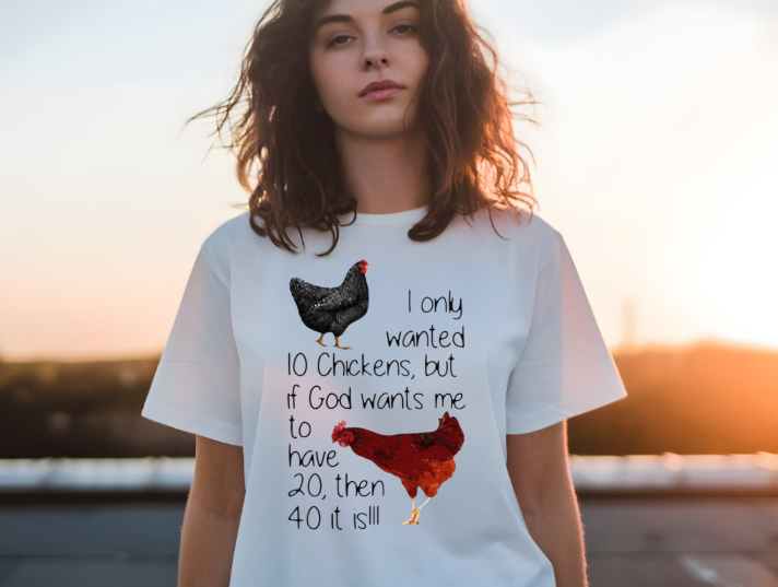 Funny Chicken T-shirt