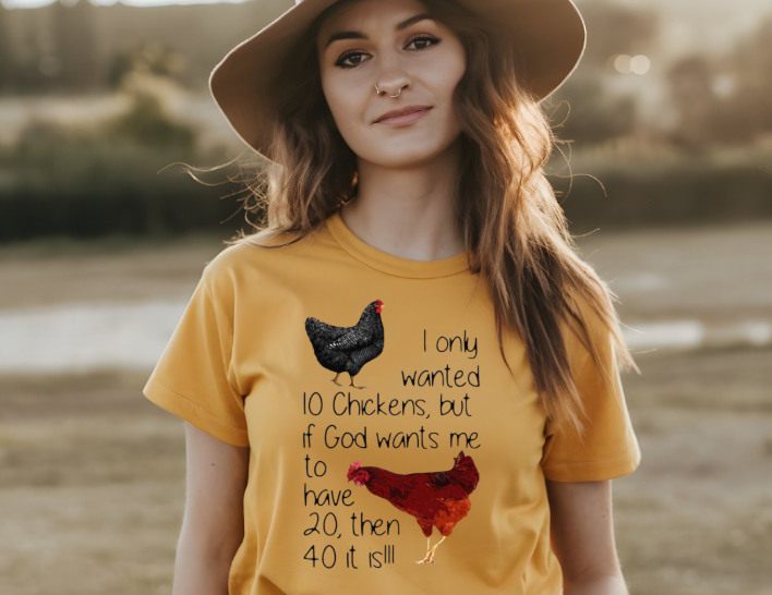 Funny Chicken T-shirt