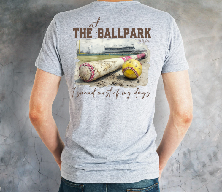 At the Ballpark Softball Unisex T-shirt