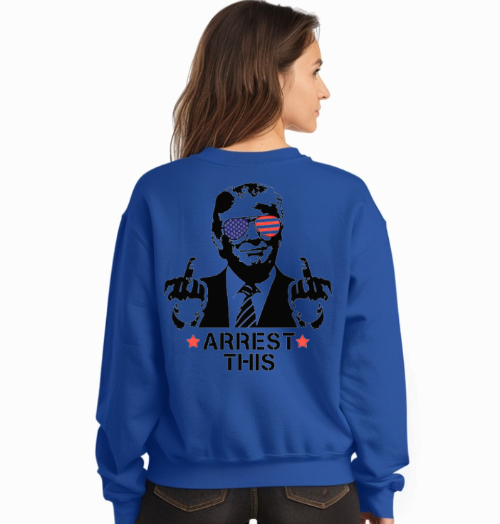 Arrest This Unisex Fit Crew Neck Sweatshirt