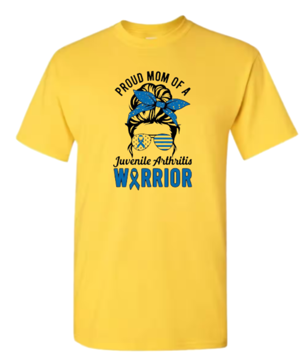 Proud Mom of a Juvenile Arthritis Warrior T-shirt