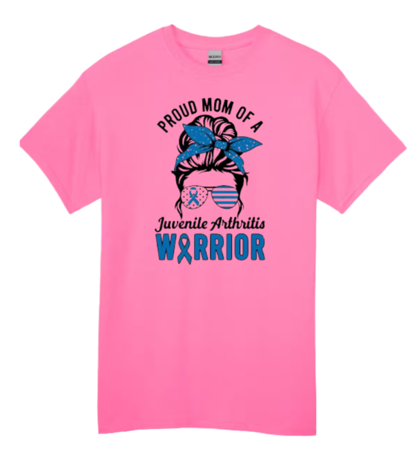 Proud Mom of a Juvenile Arthritis Warrior T-shirt