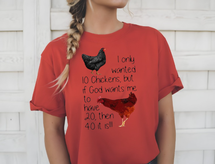 Funny Chicken T-shirt