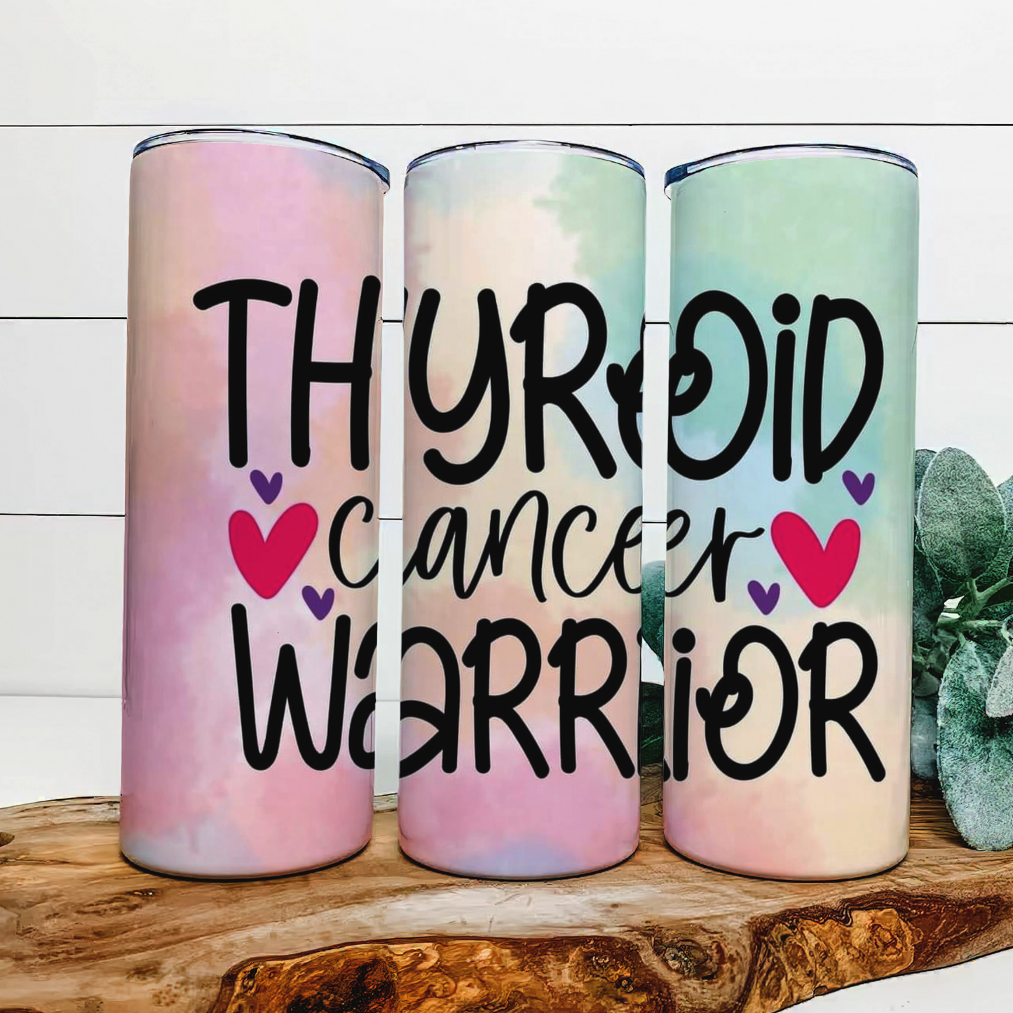 Thyroid Cancer Warrior Tumbler