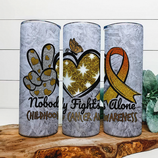 Childhood Cancer Awareness Tumbler