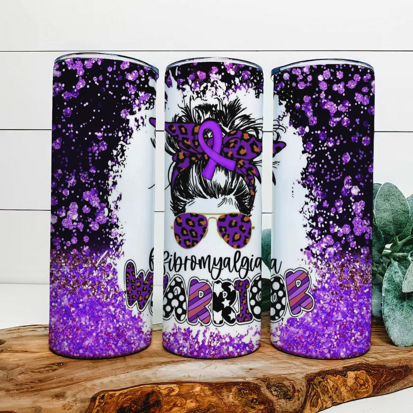 Fibromyalgia Warrior Tumbler