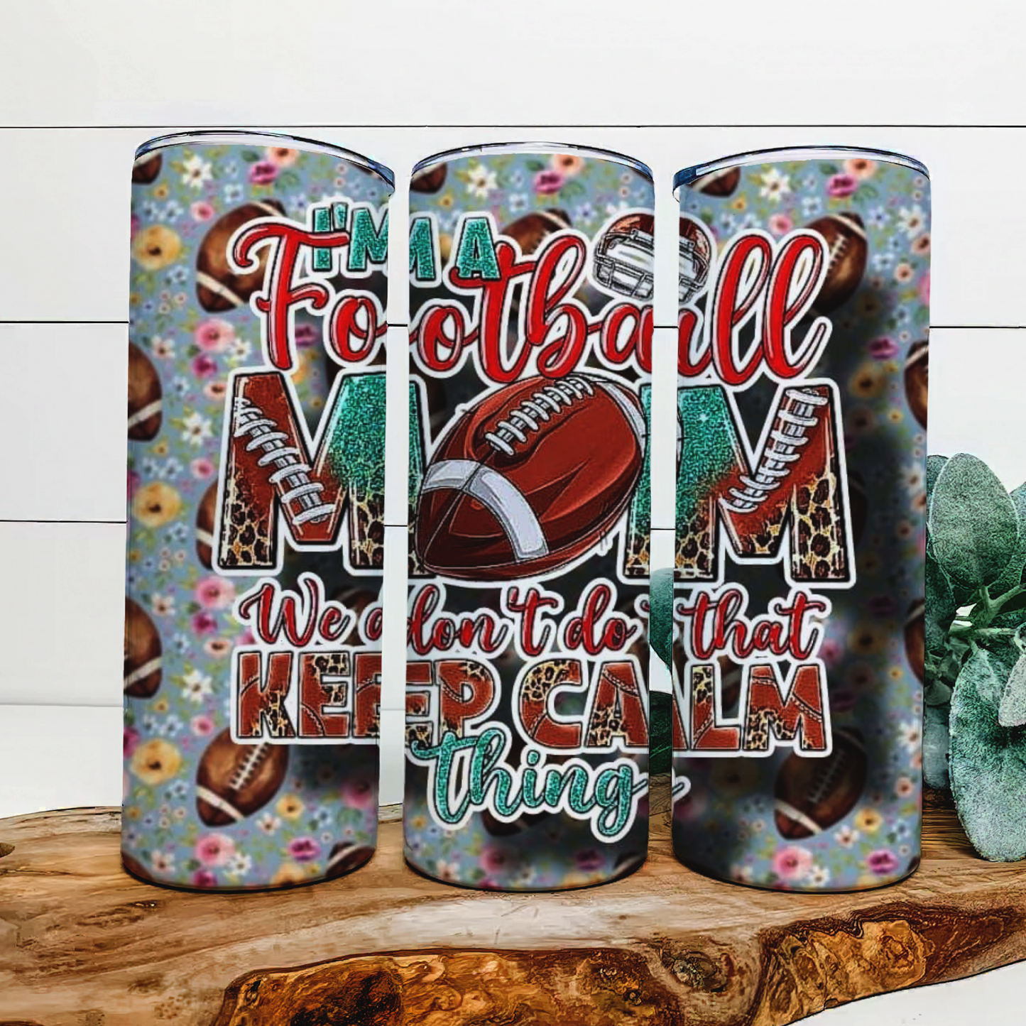 Football Mom Tumbler