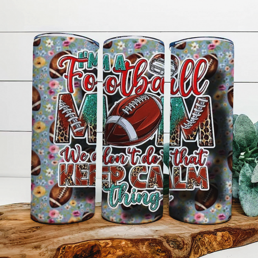 Football Mom Tumbler