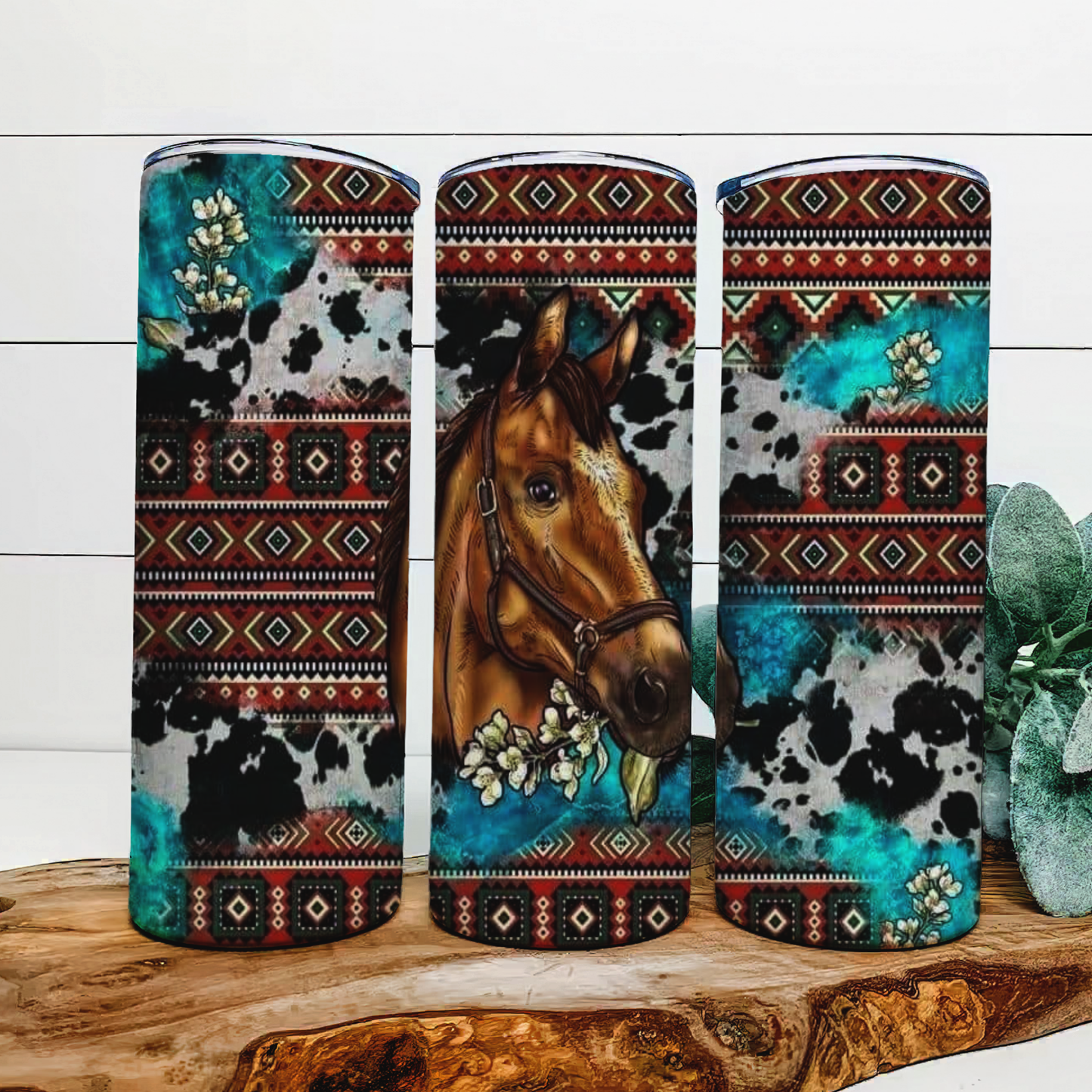 Boho Horse Tumbler