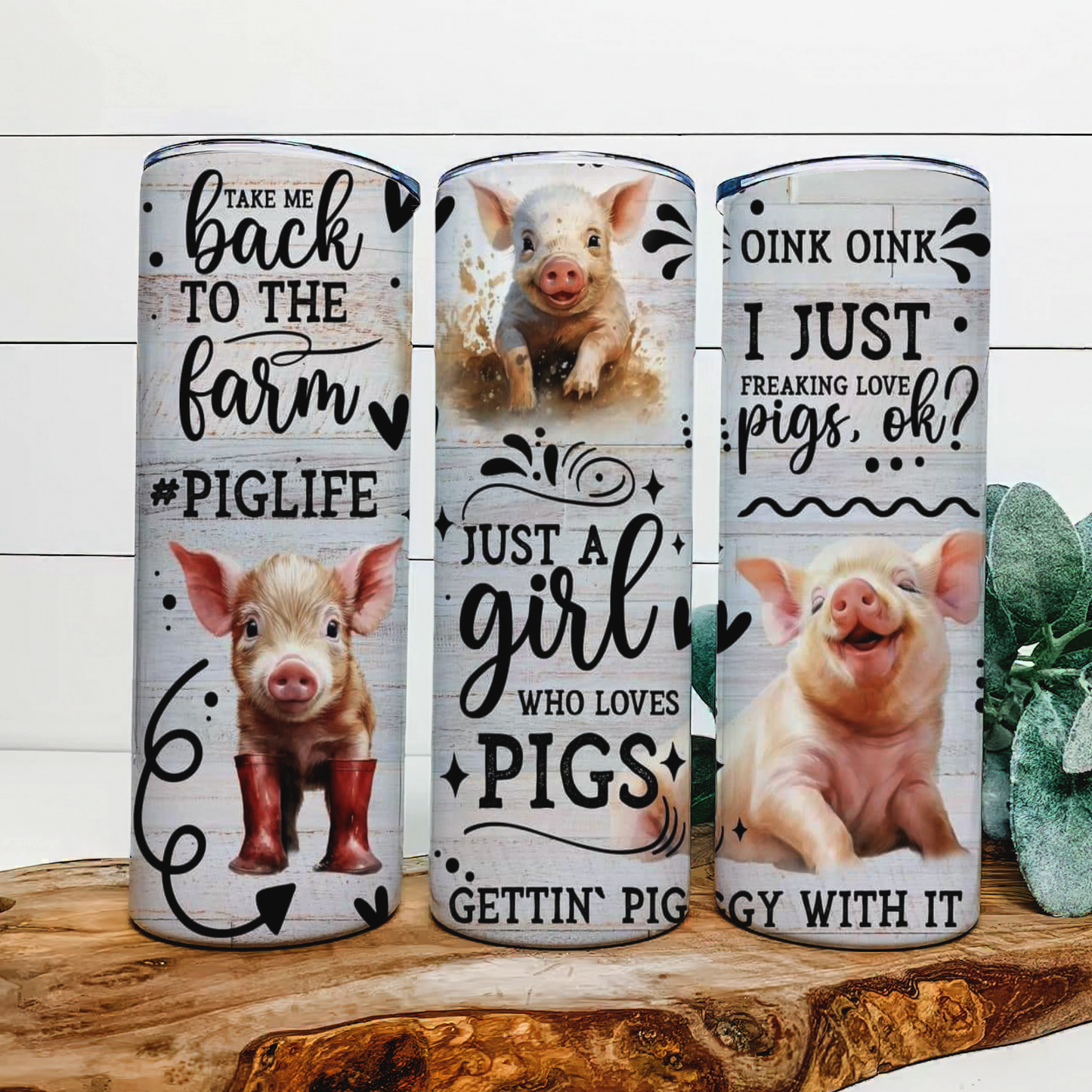 Pig Lover Tumbler