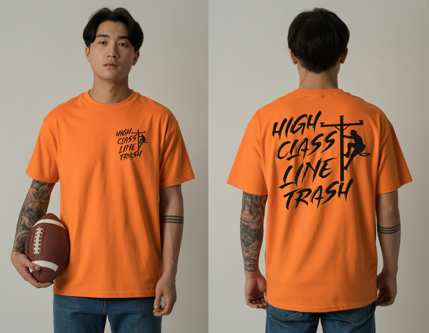 High Class Line Trash Cotton Unisex T-shirt