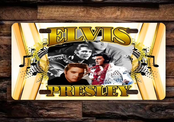 Elvis License Plate