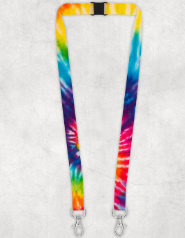 Tie-Dye Lanyard