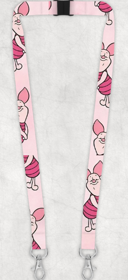 Piglet Lanyard