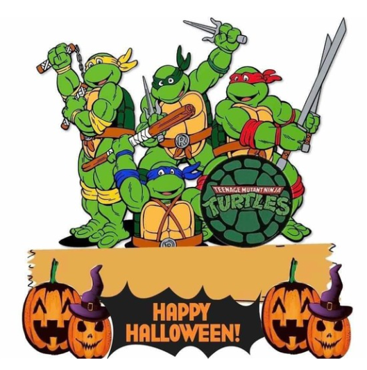 Ninja Turtle 13" Trick or Treat Bag