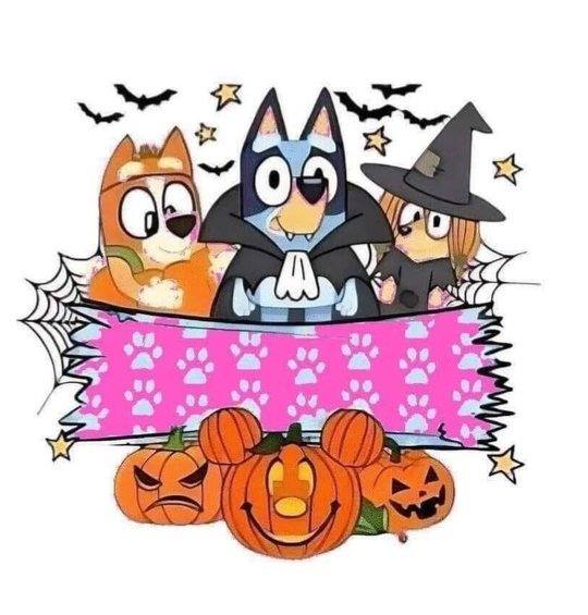 Bluey 13" Trick or Treat Tote Bag