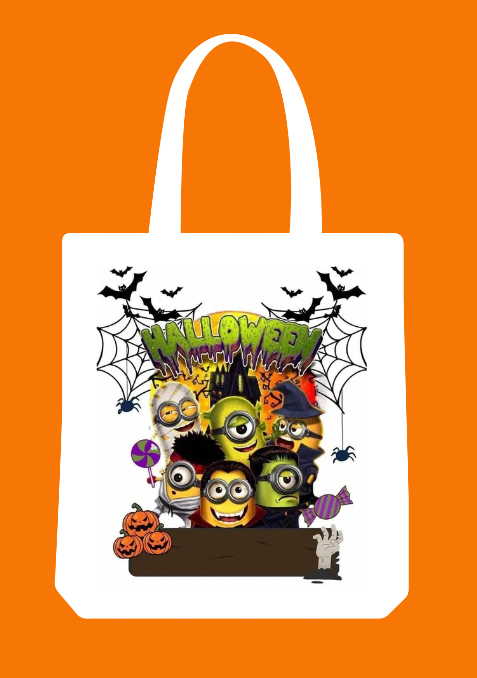 Minions 13" Trick or Treat Tote Bag