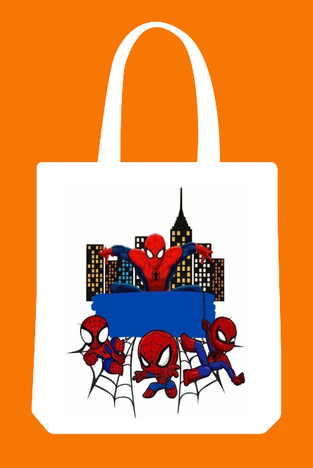 Spider-Man 13" Trick or Treat Tote Bag