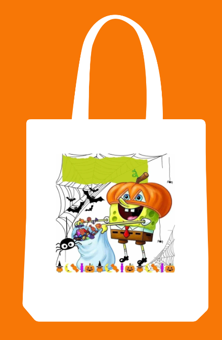 SpongeBob 13" Trick or Treat Tote Bag