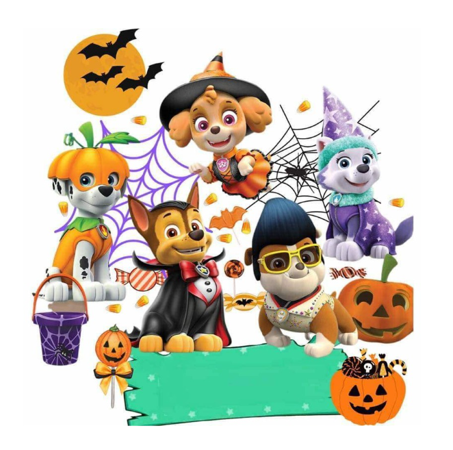 Paw Patrol 13" Trick or Treat Tote Bag