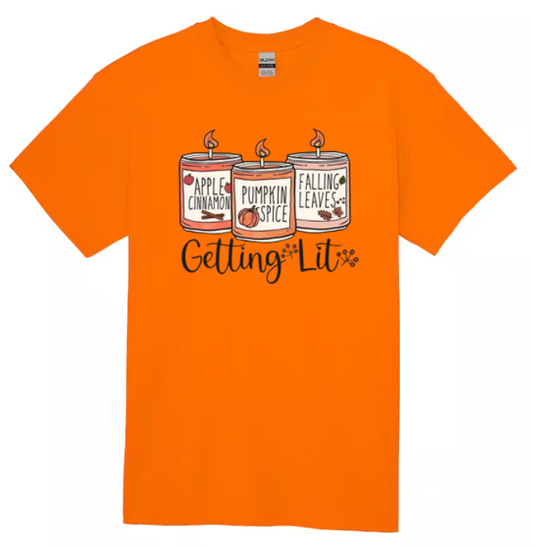 Getting Lit Fall T-shirt