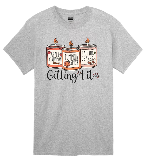 Getting Lit Fall T-shirt