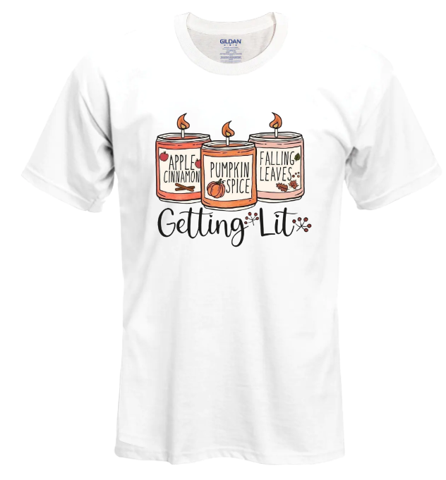 Getting Lit Fall T-shirt