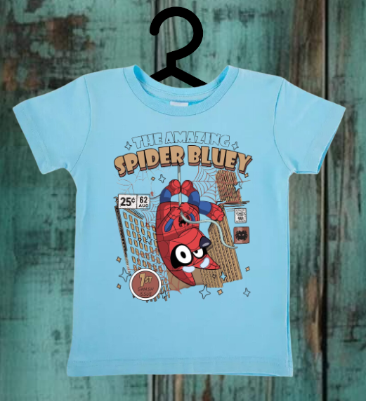 Spider Bluey Toddler Tee