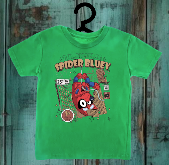 Spider Bluey Toddler Tee