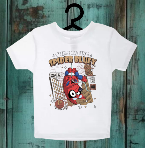 Spider Bluey Toddler Tee