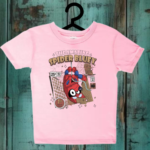 Spider Bluey Toddler Tee