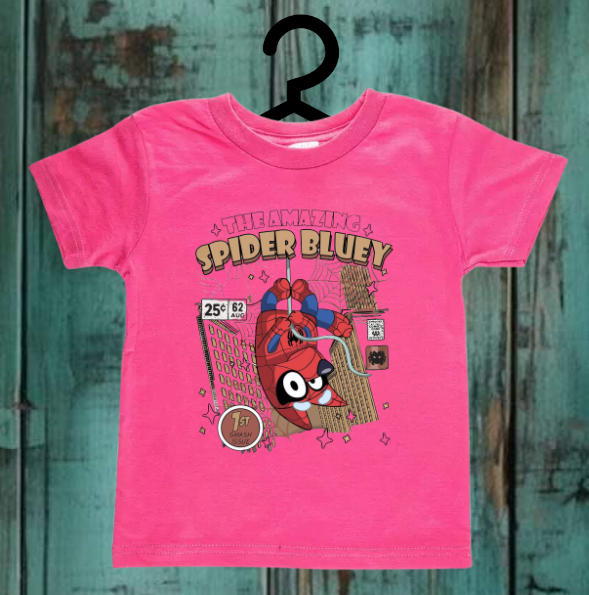 Spider Bluey Toddler Tee