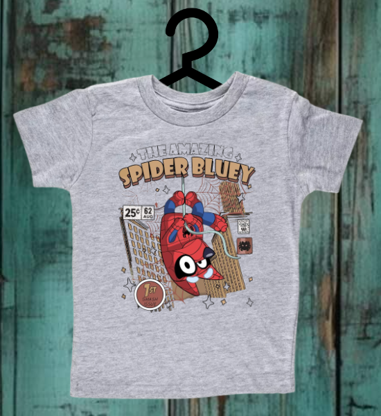 Spider Bluey Toddler Tee