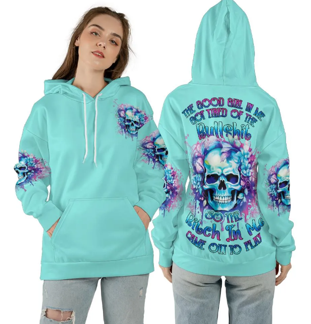 The Good Girl in Me All Over Print Hoodie