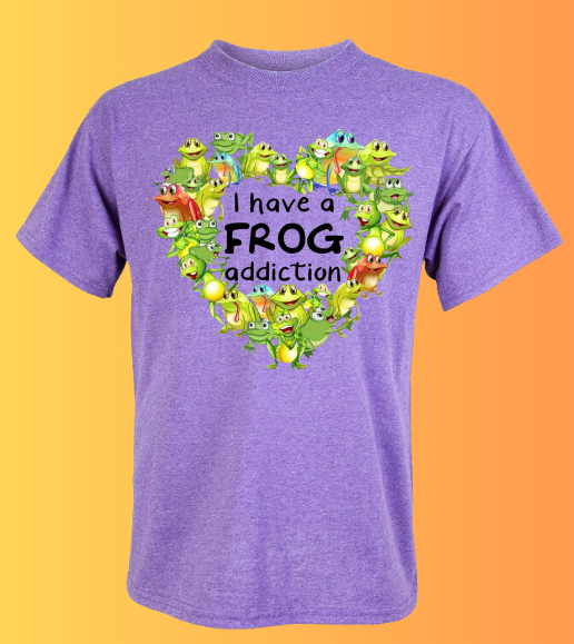 I have a Frog Addiction Unisex T-shirt