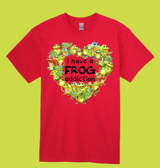 I have a Frog Addiction Unisex T-shirt