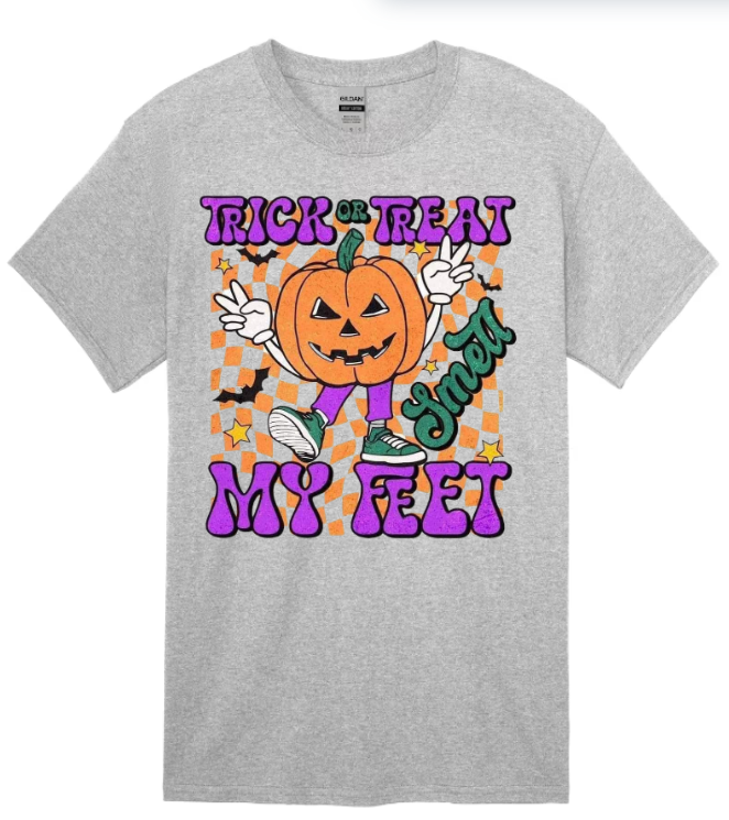 Trick or Treat Smell my Feet T-shirt