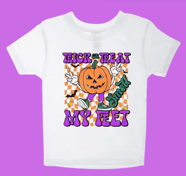 Trick or Treat Smell my Feet T-shirt