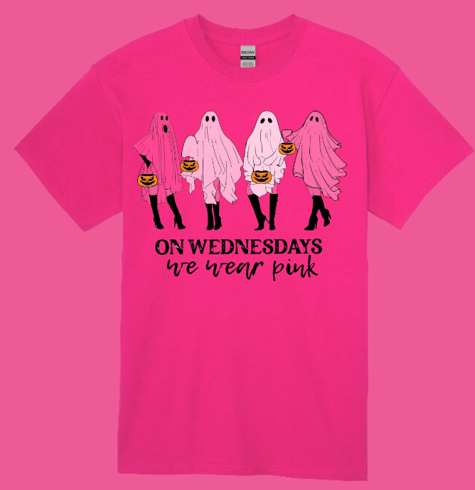 On Wednesday We Wear Pink T-shirt