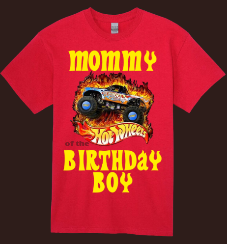 Mommy of the Birthday Boy T-shirt