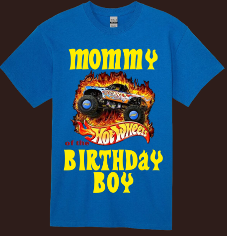 Mommy of the Birthday Boy T-shirt