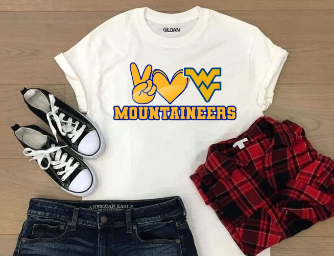 Peace Love Mountaineers T-shirt