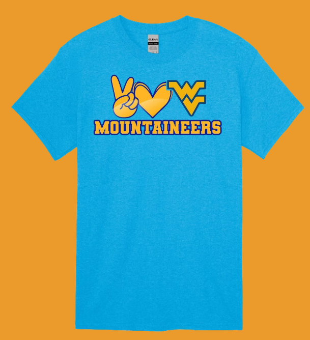 Peace Love Mountaineers T-shirt