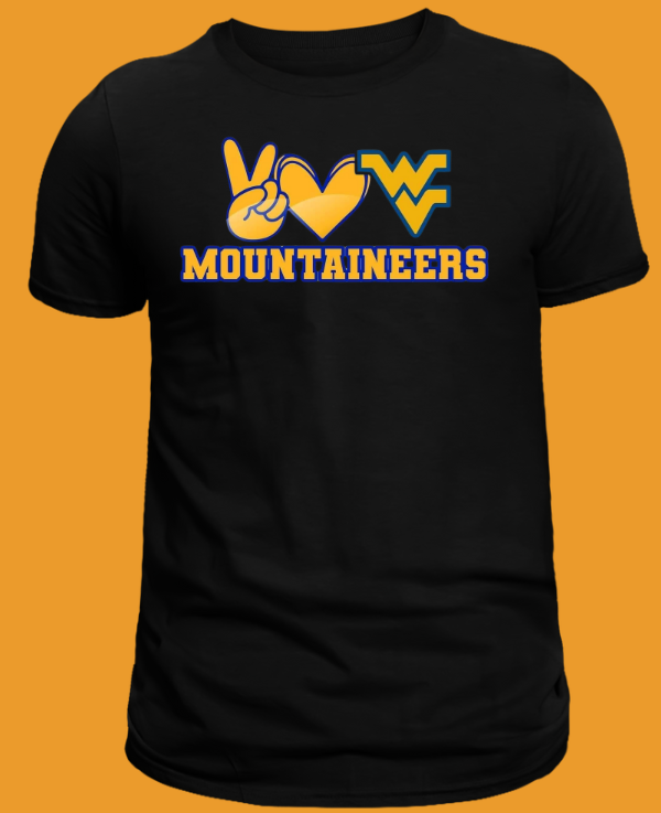 Peace Love Mountaineers T-shirt