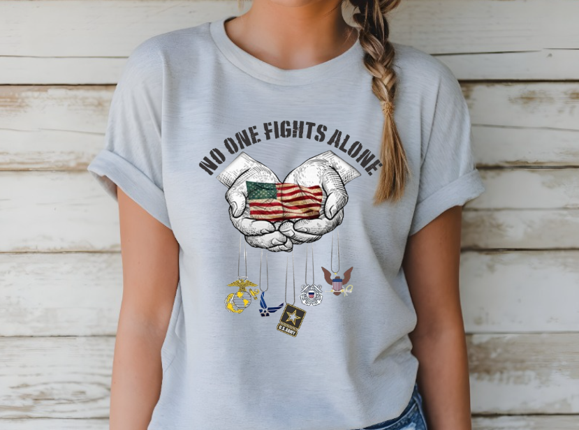 No One Fights Alone Unisex Fit T-shirt