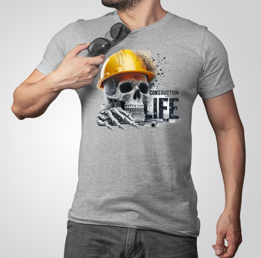 Men's Construction Life T-shirt