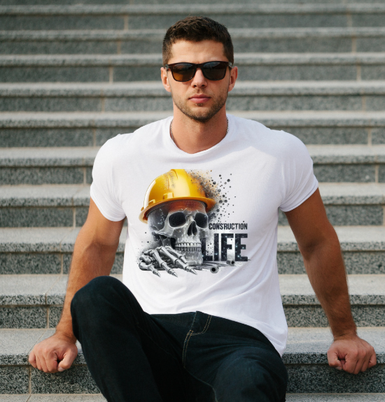 Men's Construction Life T-shirt