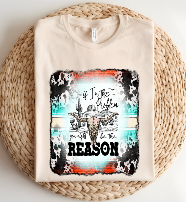 If I'm the Problem, You're Probably the Reason Women's T-shirt
